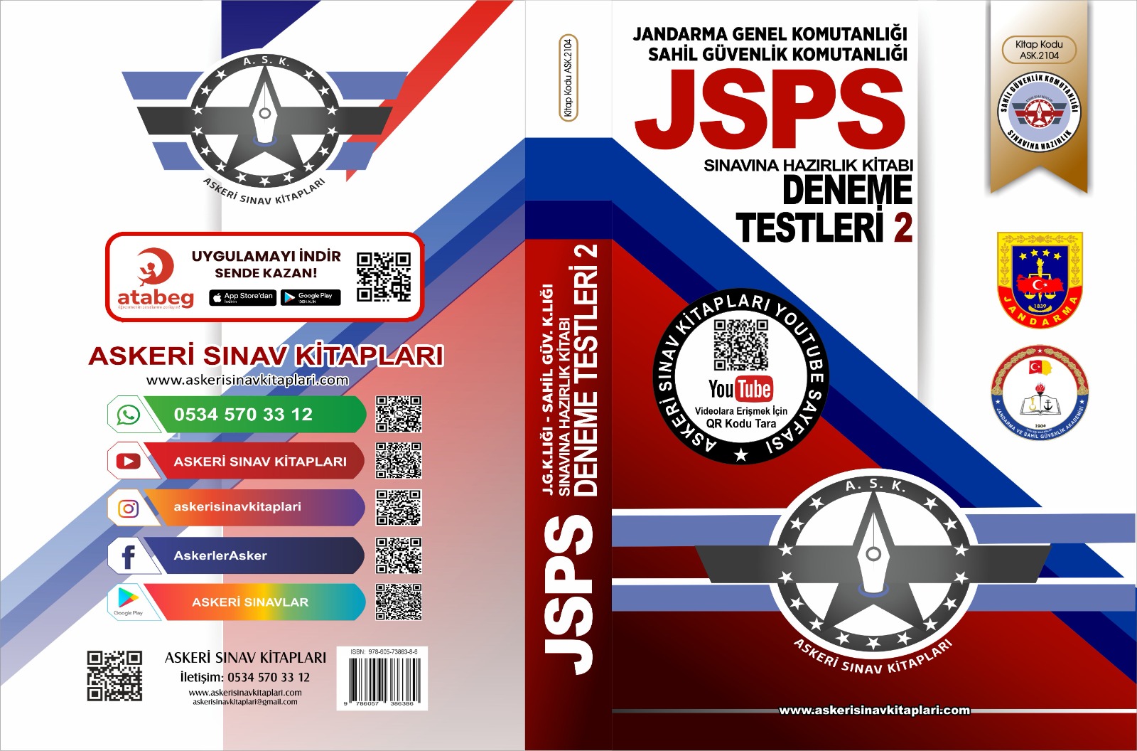 JSPS (Jandarma Sınıfı) 5 Deneme Testi Online Kitap