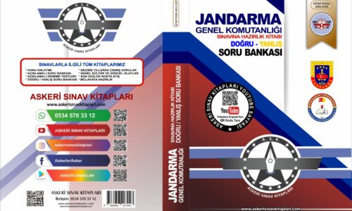 JSPS (Jandarma Sınıfı Tüm Konuları) Doğru Yanlış Soru Bankası Online Kitap